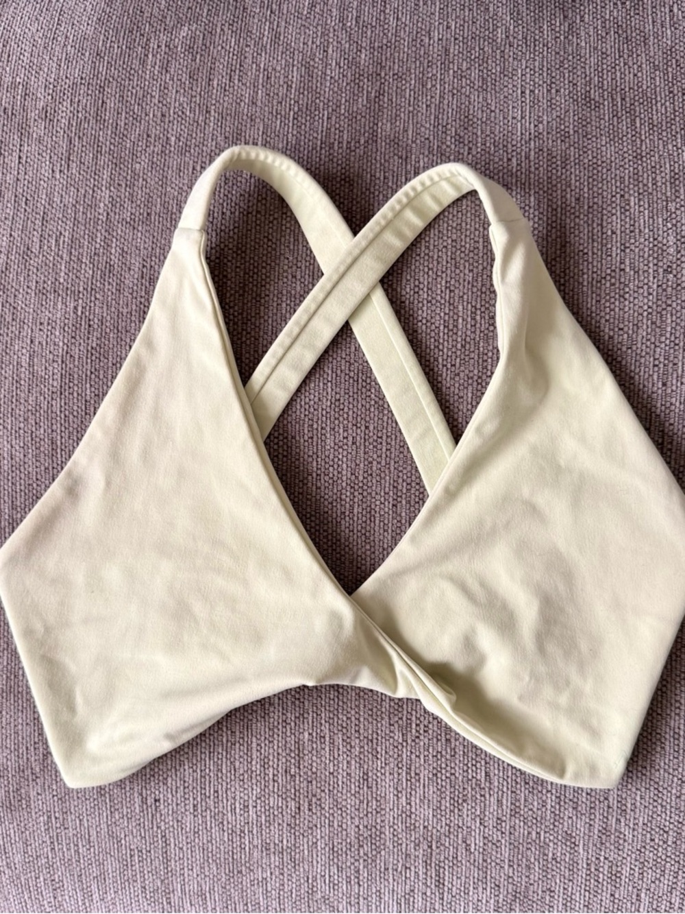 Acta Light Green Twist Bra